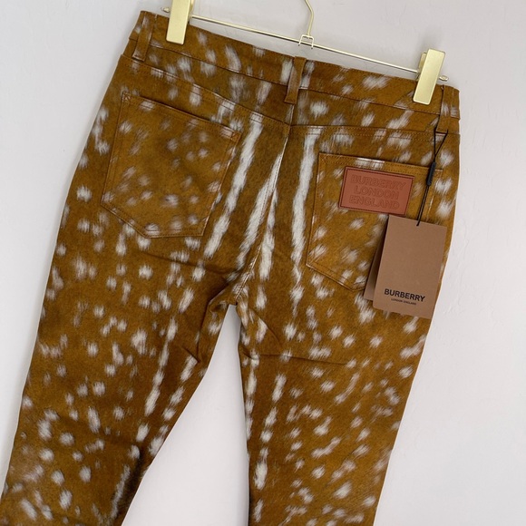 BURBERRY Ladies Honey Printed Jeans Size 29 NWT Retail $800 - Picture 6 of 9